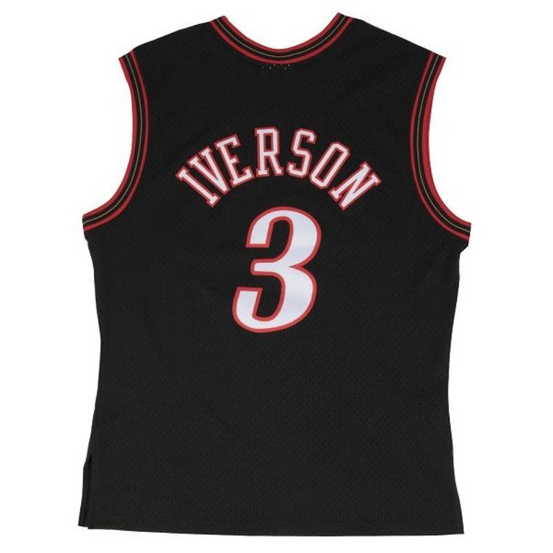 Mitchell & Ness - Allen Iverson Swingman NBA 76ers Jersey - Black